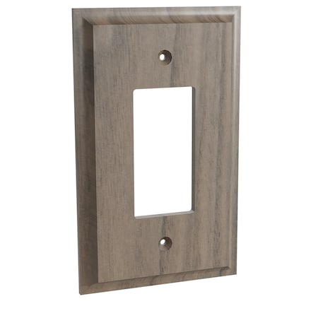Designs Of Distinction Single Levington Switch Plate - Walnut 01450003WL1